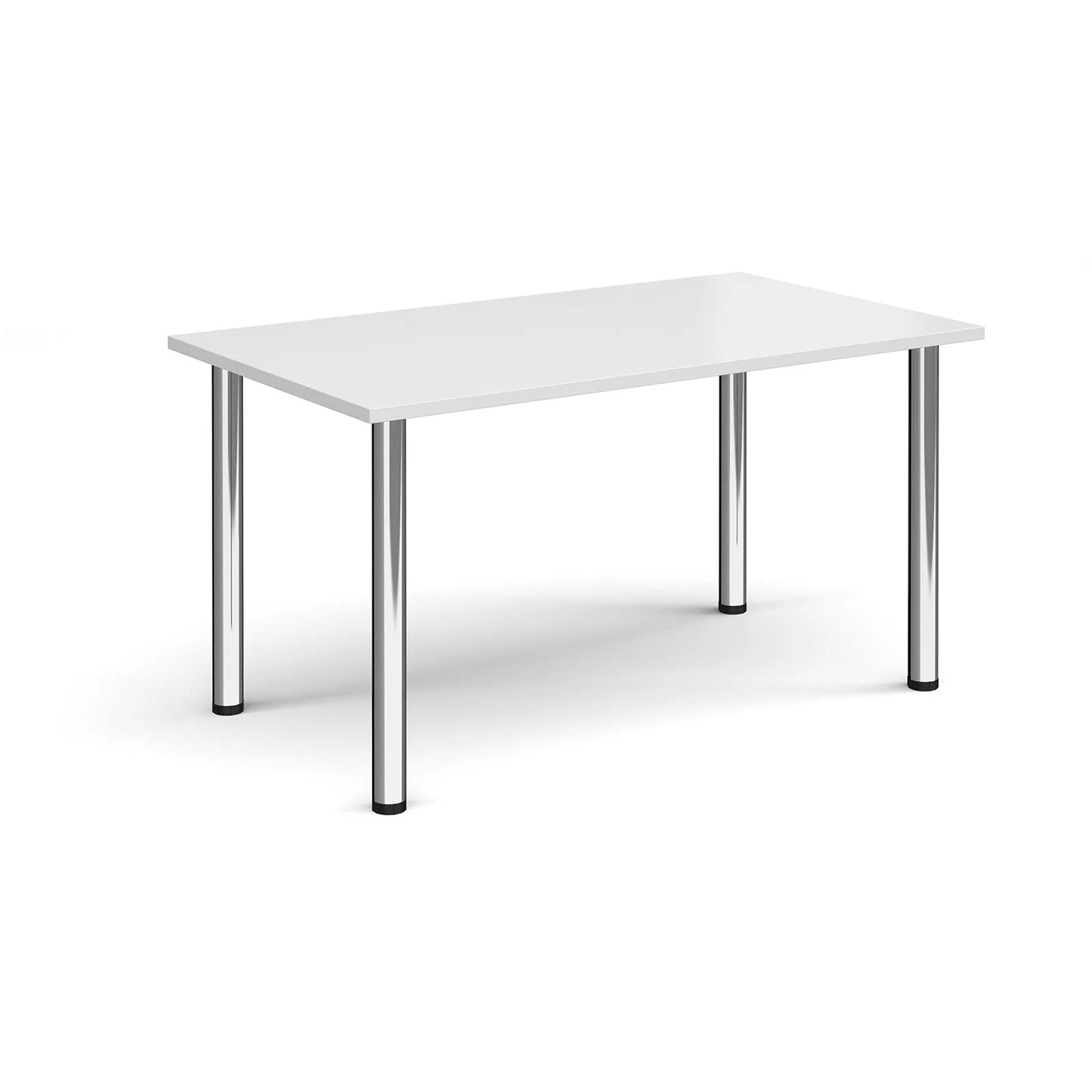 Rectangular radial leg meeting table