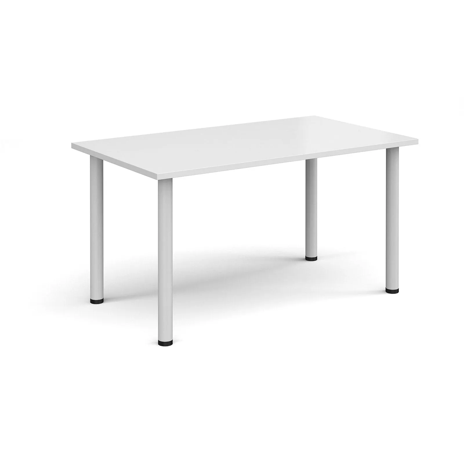 Rectangular radial leg meeting table