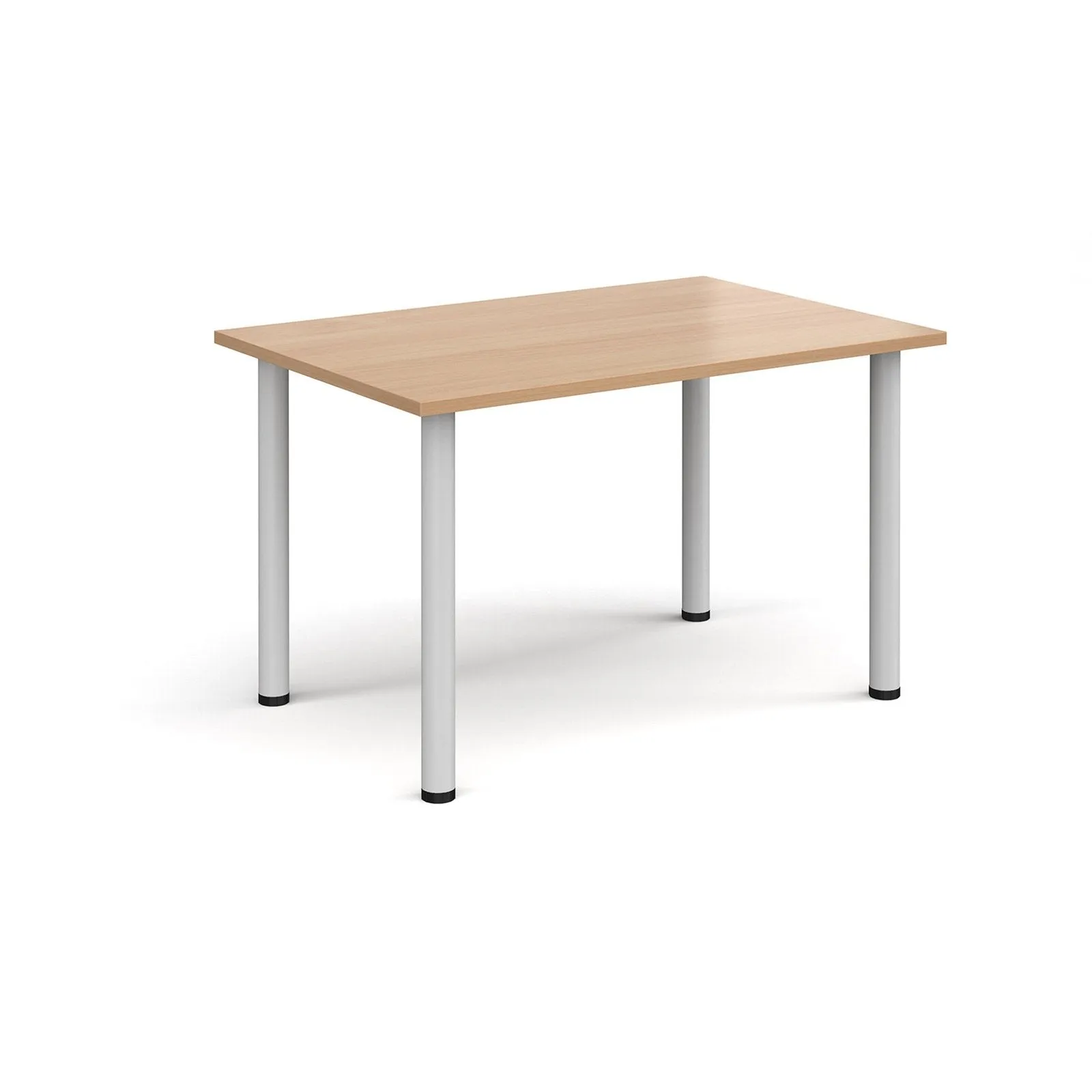 Rectangular radial leg meeting table