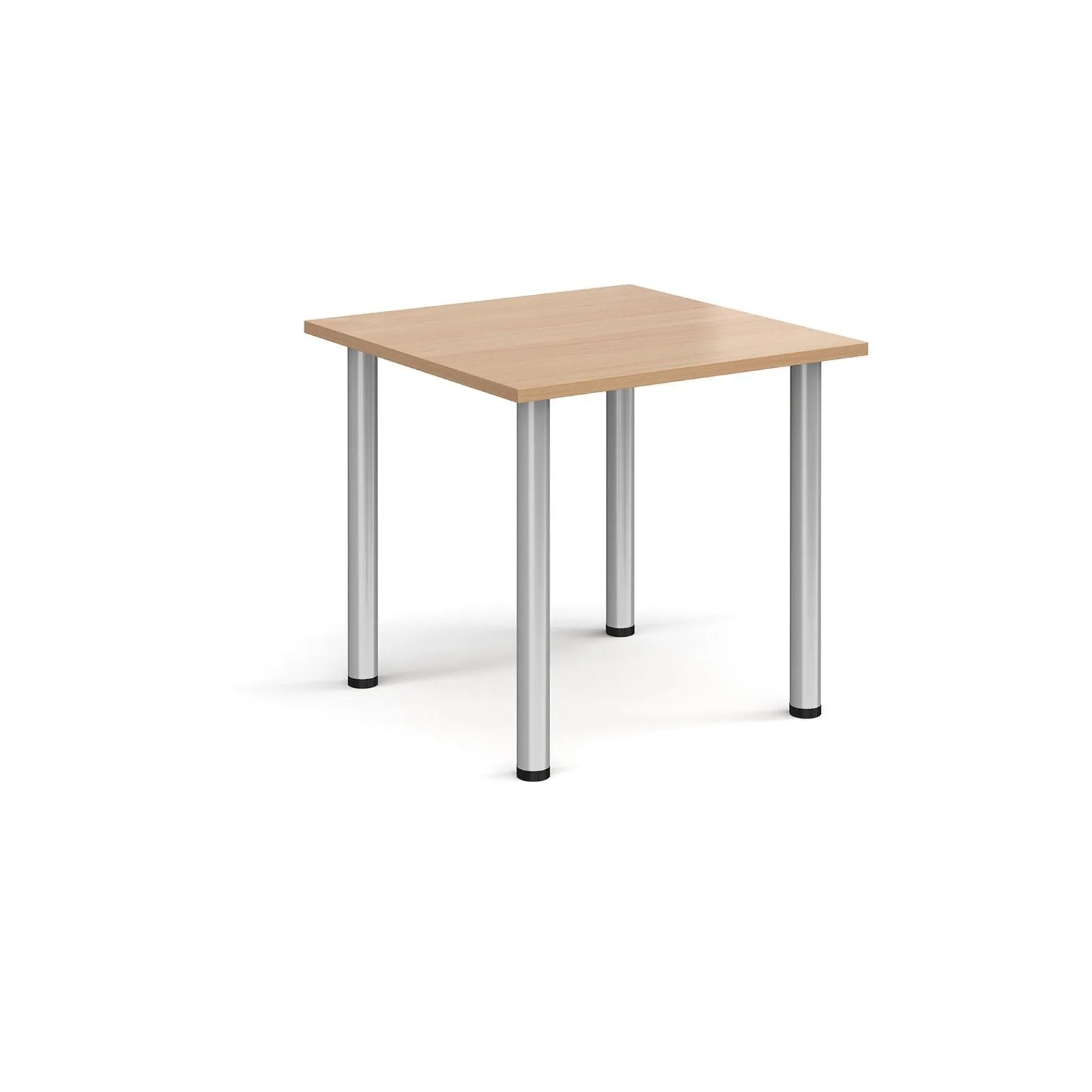 Rectangular radial leg meeting table
