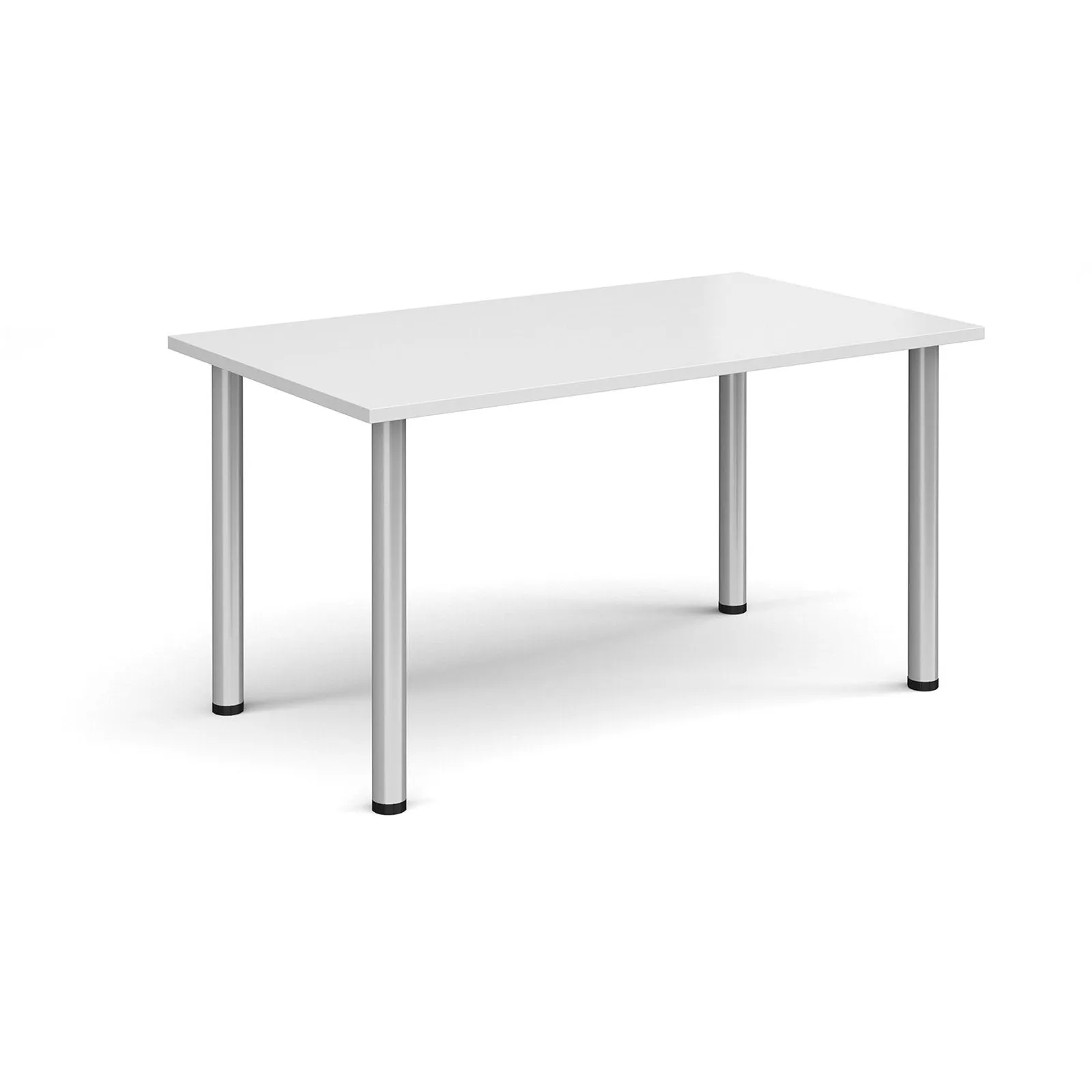 Rectangular radial leg meeting table