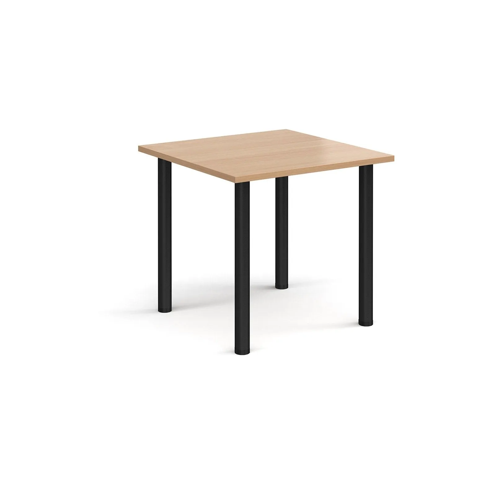 Rectangular radial leg meeting table