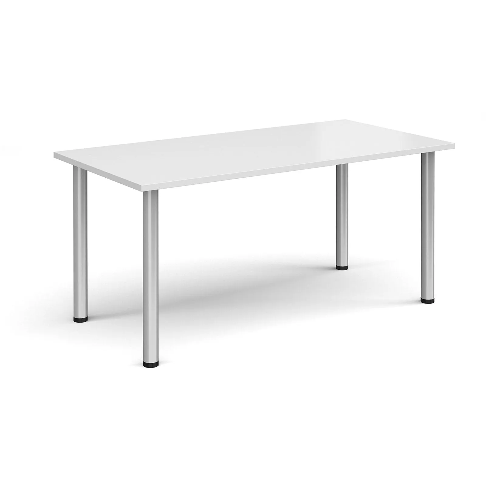 Rectangular radial leg meeting table