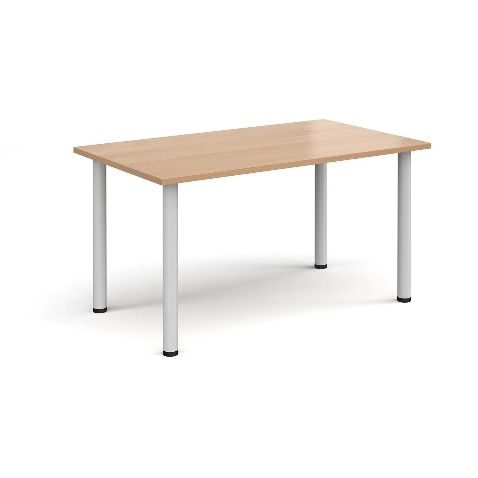 Rectangular radial leg meeting table