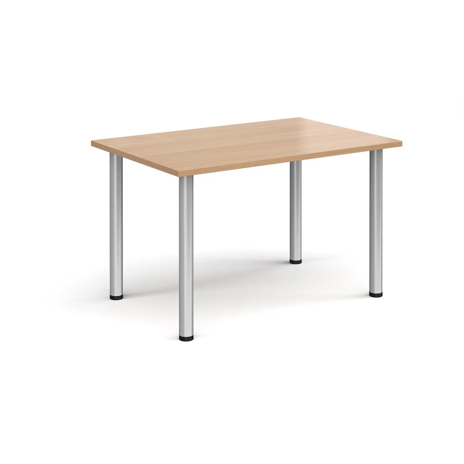 Rectangular radial leg meeting table