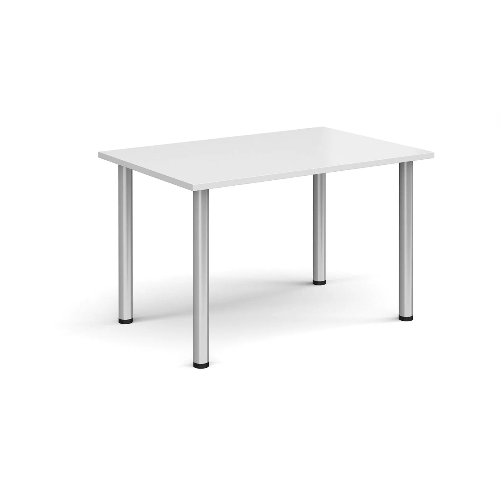 Rectangular radial leg meeting table