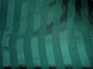 silk chiffon 1&quot; satin stripe fabric bottle green 44" wide chiffonstripe[5] [7940]