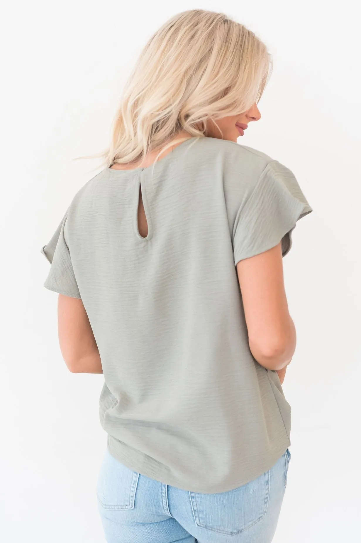 Simple Perfection Modest Blouse