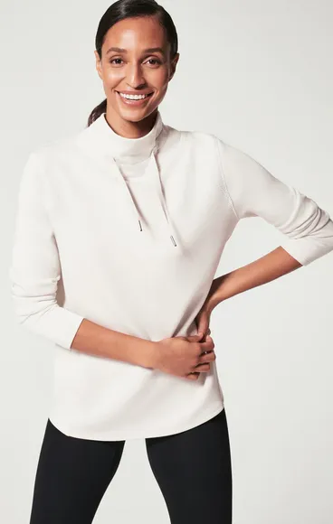 Spanx Airessentials Pullover White Cloud