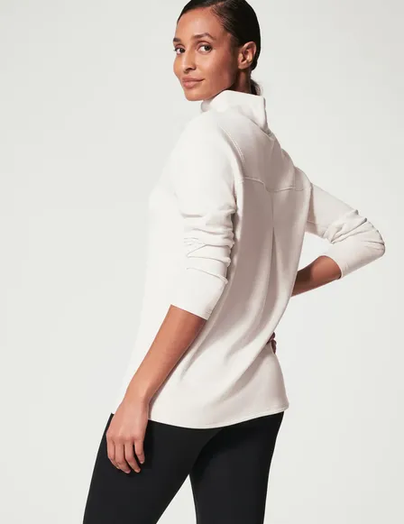 Spanx Airessentials Pullover White Cloud