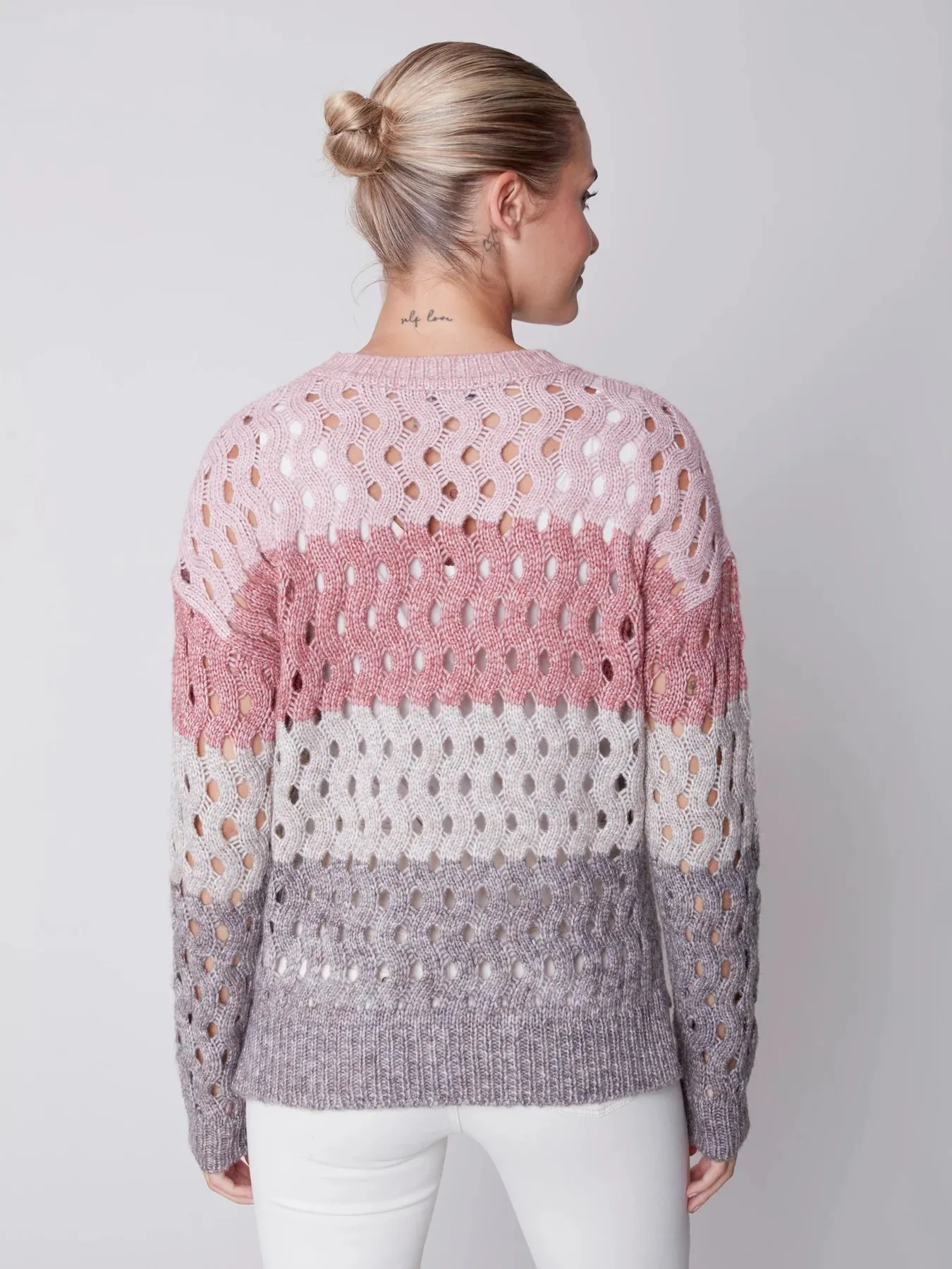 Striped Wavy New Stitched Sweater