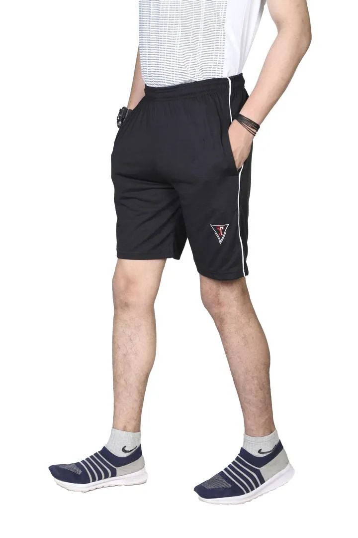 Stylish Cotton Multicoloured Solid Regular Fit Shorts For Men (Pack Of 3 )