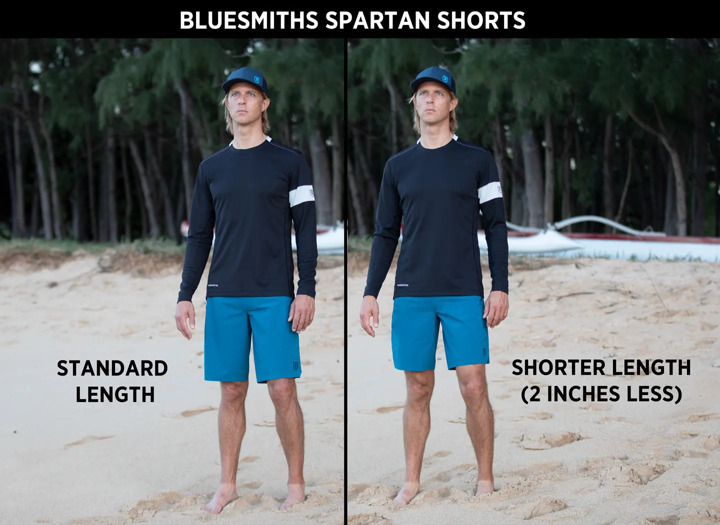 The Spartan Board Shorts -  11" Inseam - Pele Red