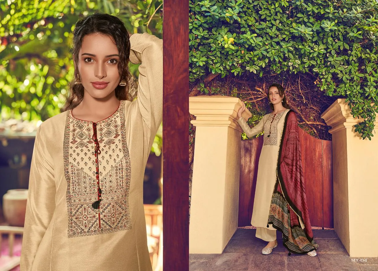 Varsha Fashion Presents Maanya Pure Pashmina Casual Wear Salwar Kameez