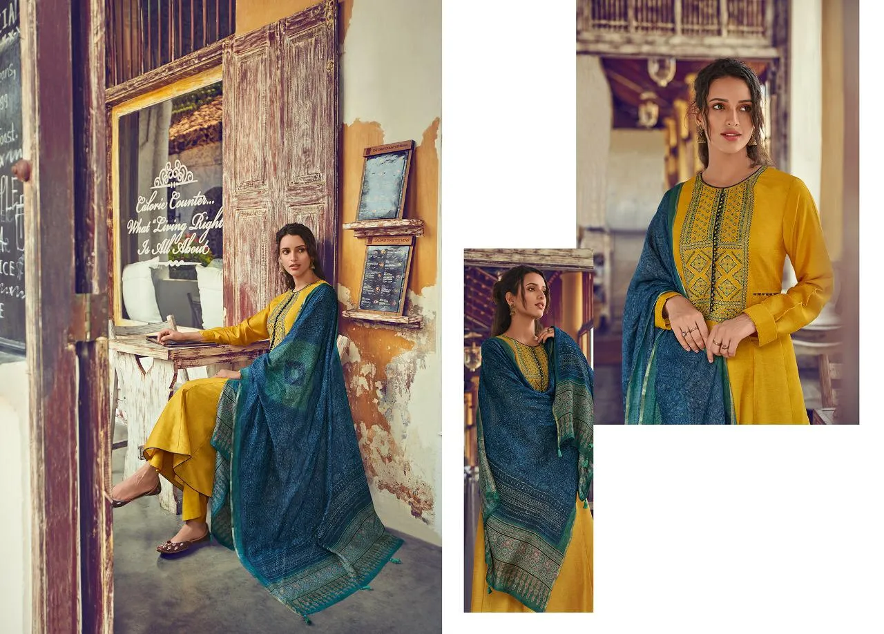 Varsha Fashion Presents Maanya Pure Pashmina Casual Wear Salwar Kameez