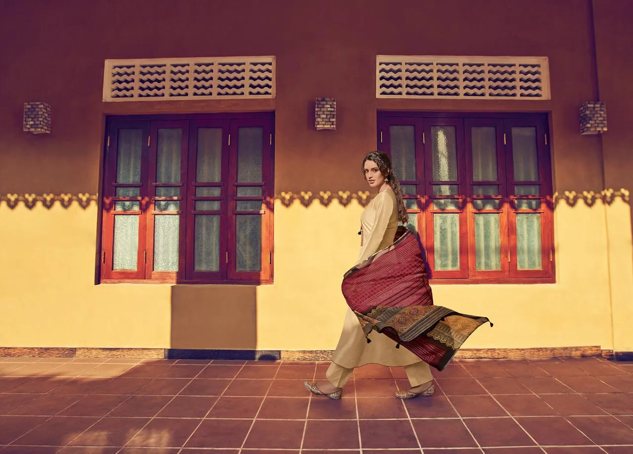 Varsha Fashion Presents Maanya Pure Pashmina Casual Wear Salwar Kameez
