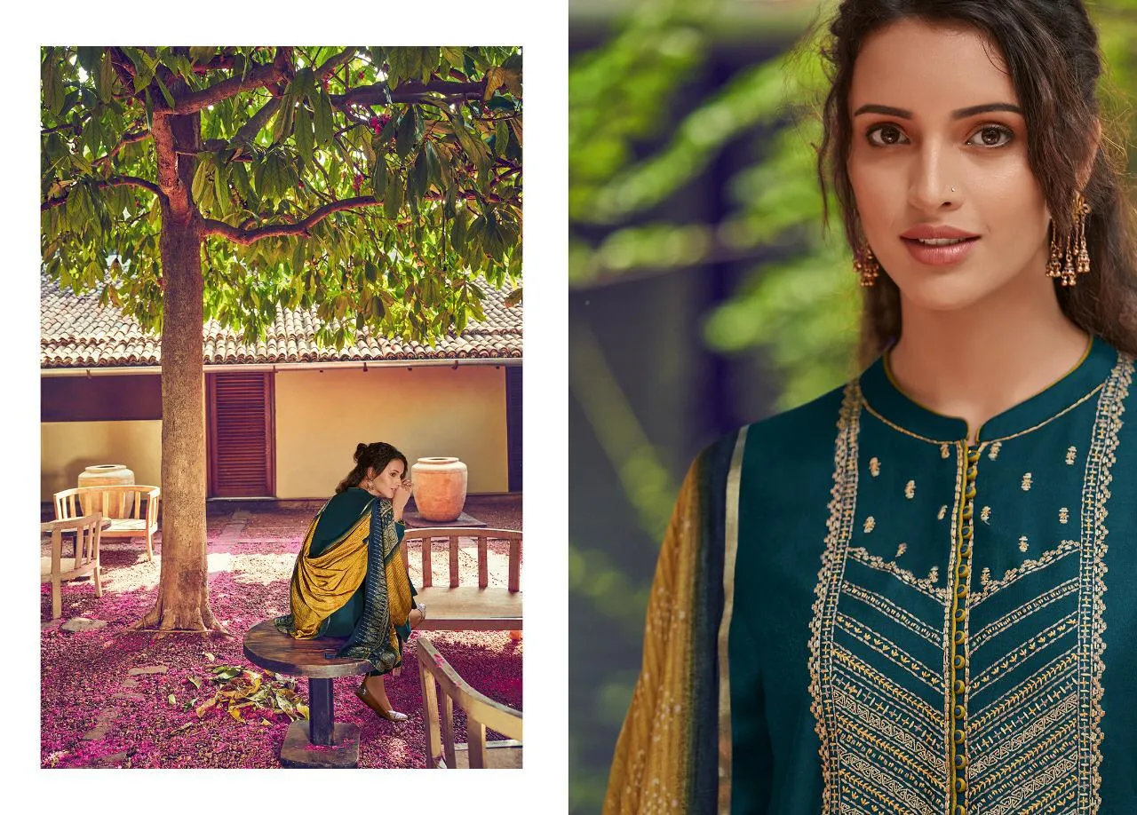 Varsha Fashion Presents Maanya Pure Pashmina Casual Wear Salwar Kameez