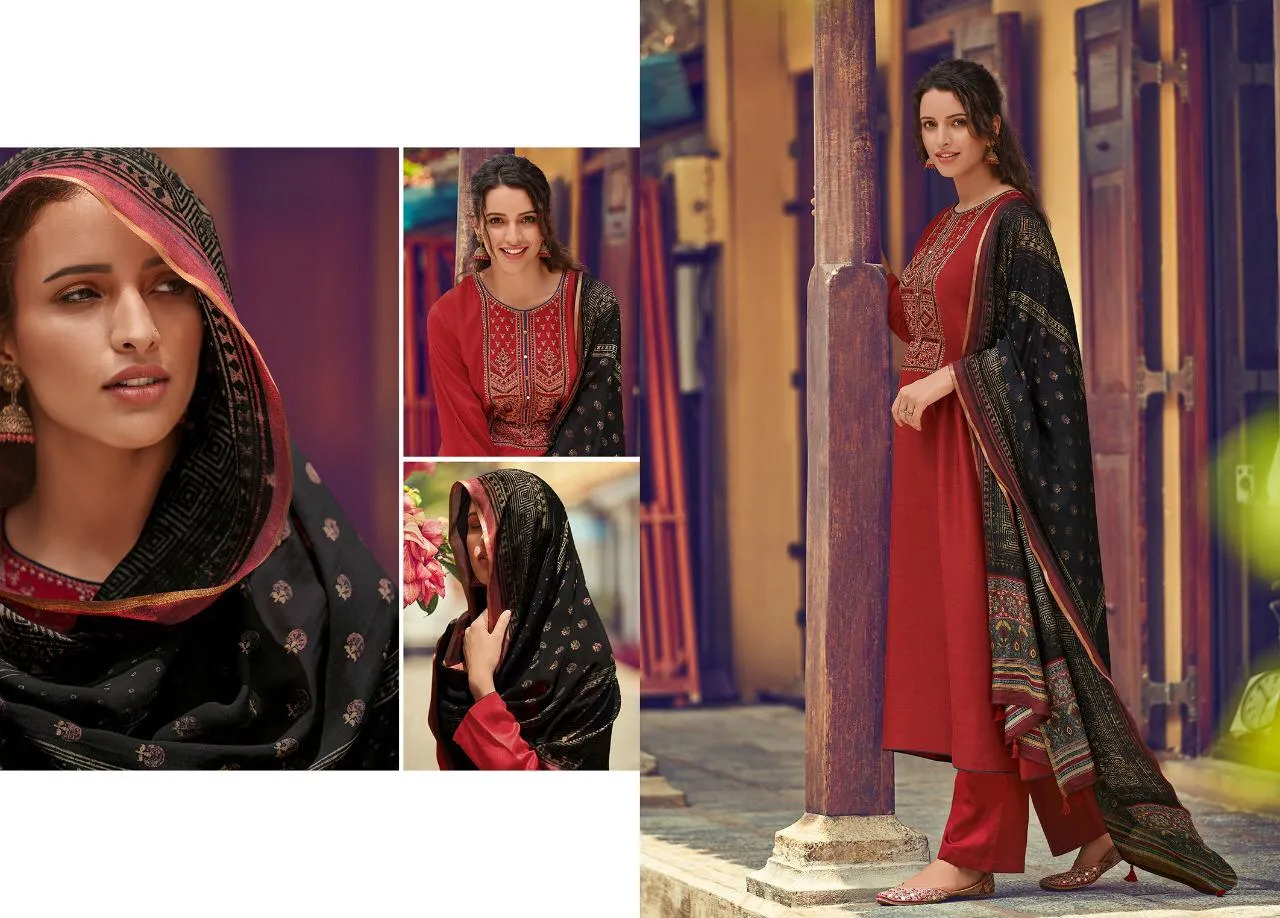 Varsha Fashion Presents Maanya Pure Pashmina Casual Wear Salwar Kameez
