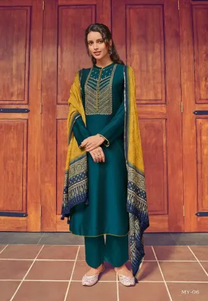 Varsha Fashion Presents Maanya Pure Pashmina Casual Wear Salwar Kameez