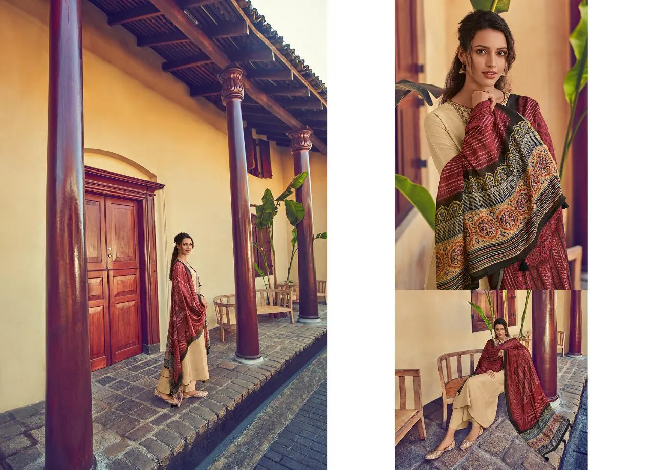 Varsha Fashion Presents Maanya Pure Pashmina Casual Wear Salwar Kameez
