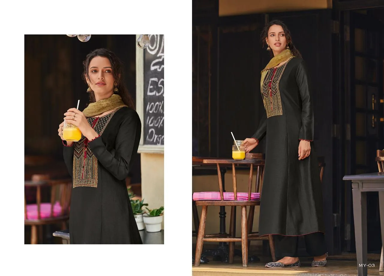 Varsha Fashion Presents Maanya Pure Pashmina Casual Wear Salwar Kameez