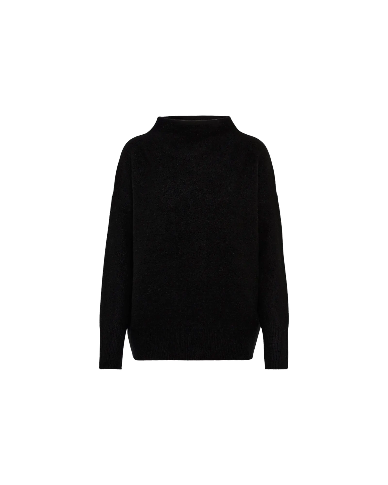 VINCE BOXY TURTLENECK BLACK