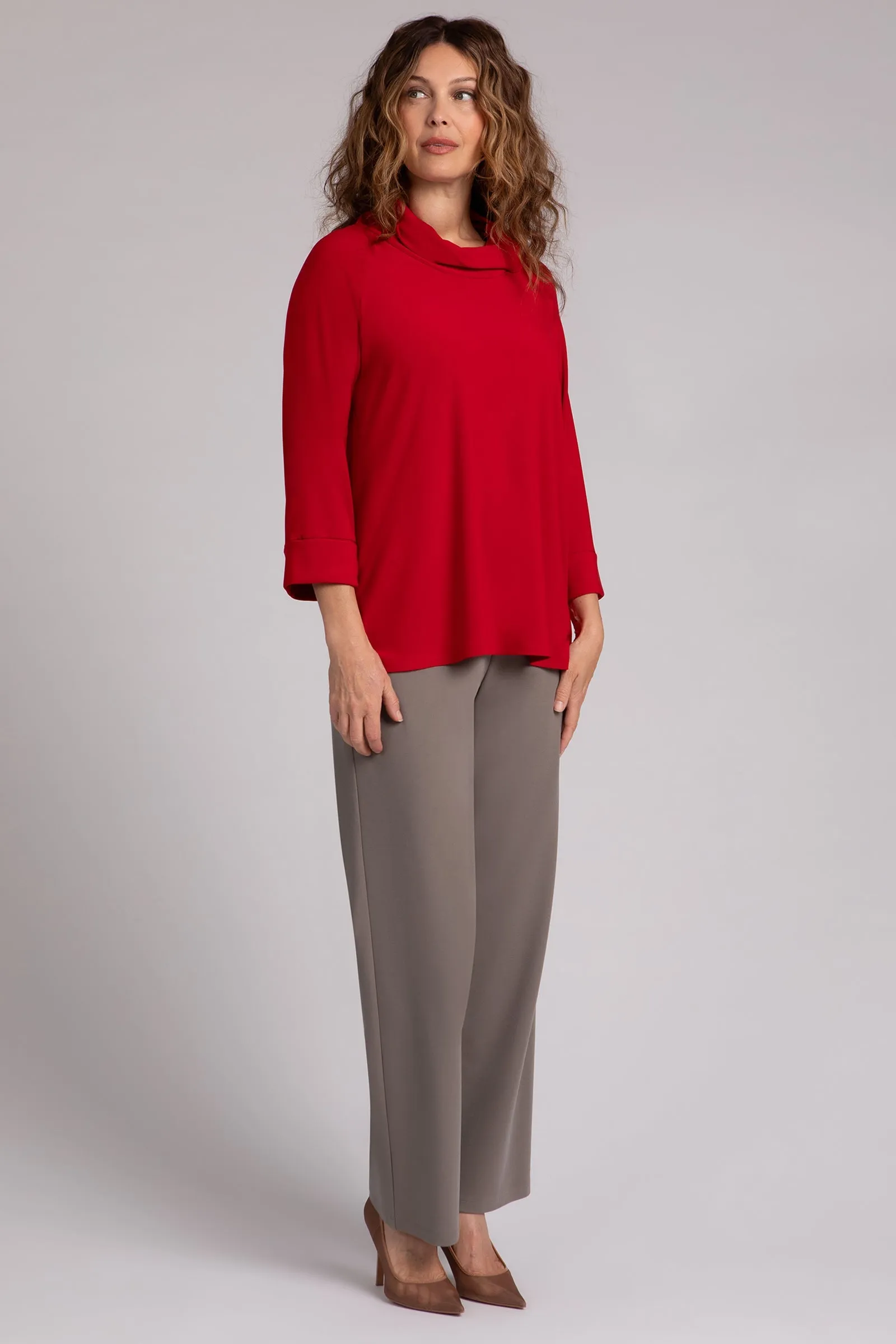 Wide Cuff Raglan Sleeve Top | Poppy