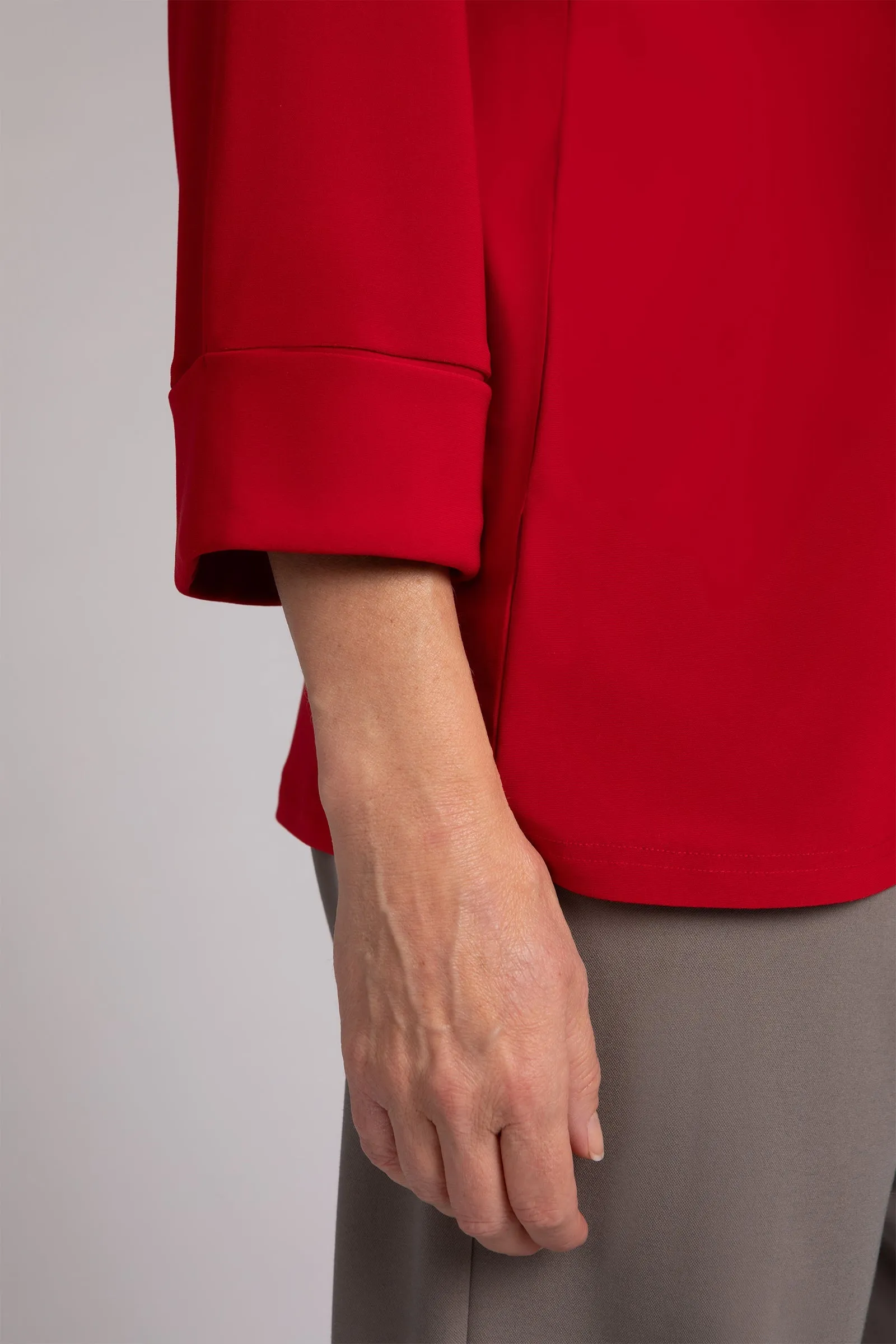 Wide Cuff Raglan Sleeve Top | Poppy