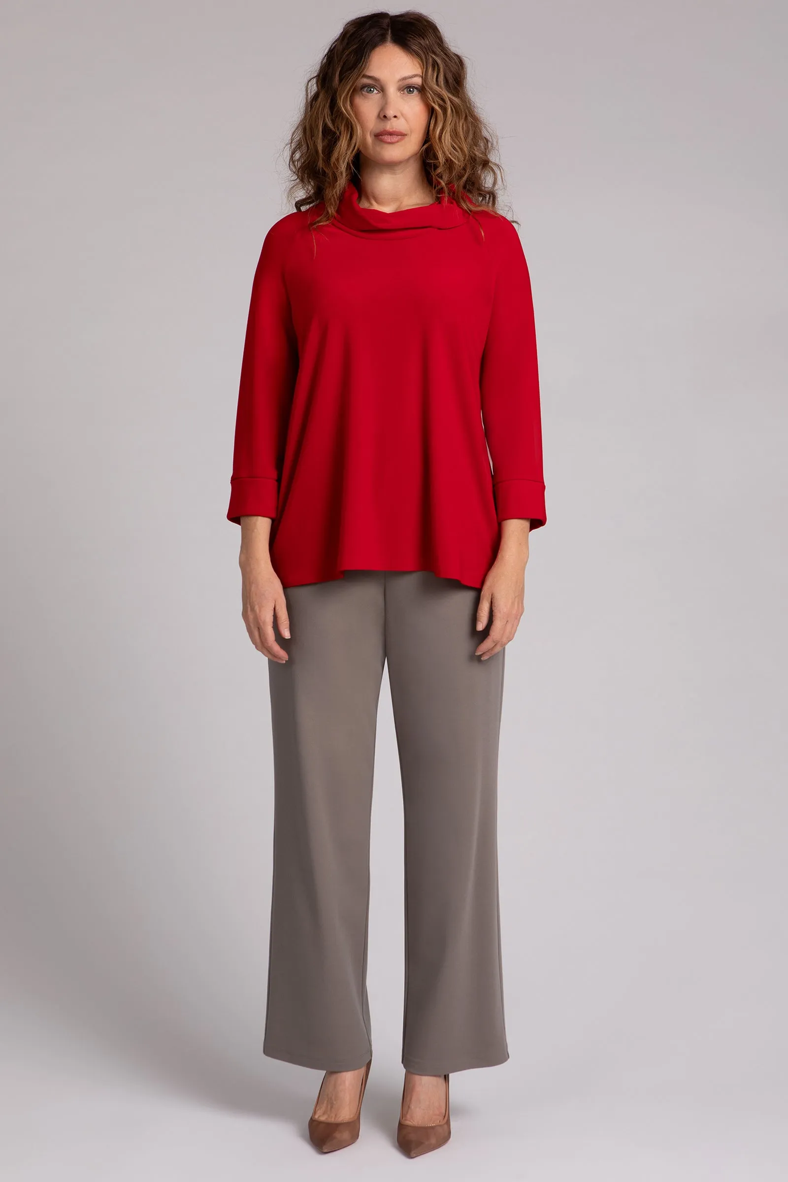Wide Cuff Raglan Sleeve Top | Poppy