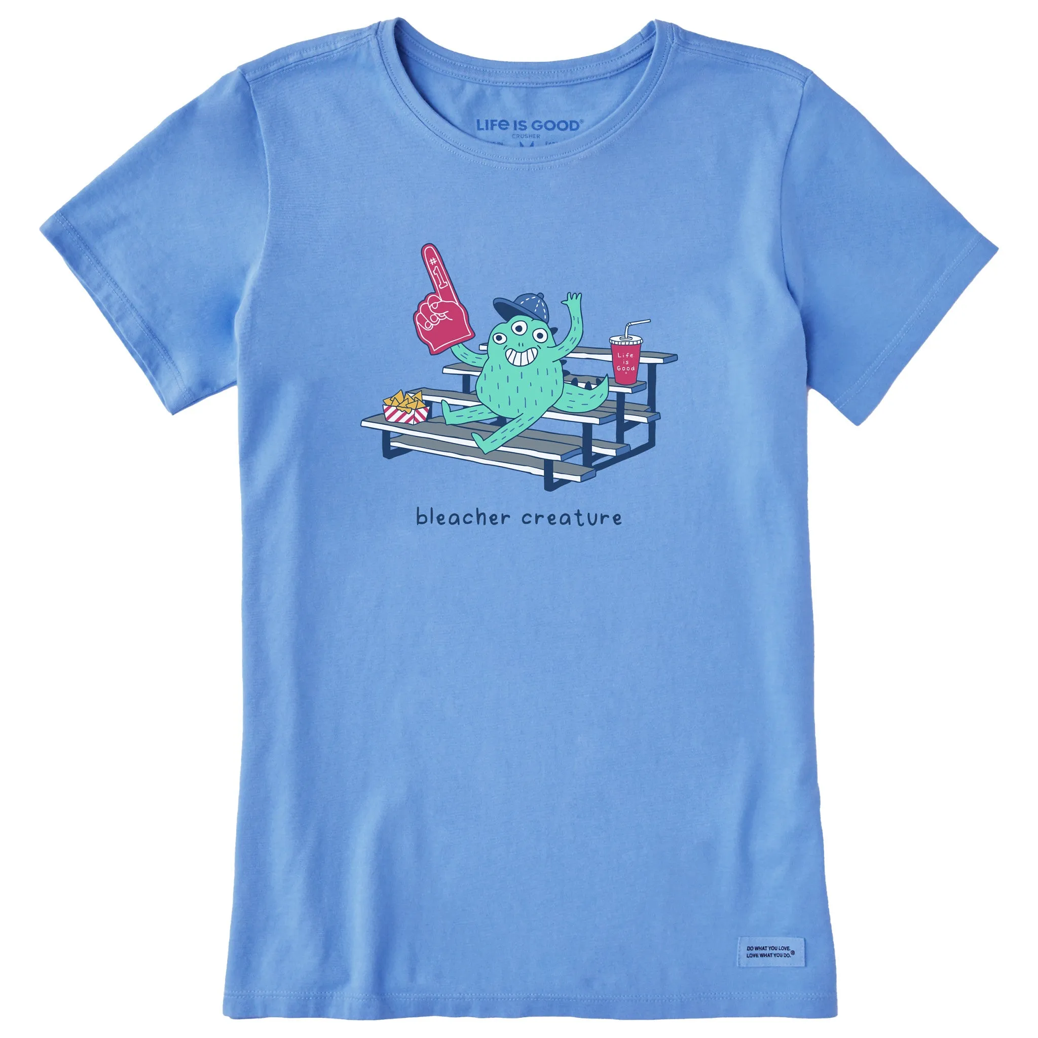Women's Bleacher Creature Baseball Short Sleeve Tee