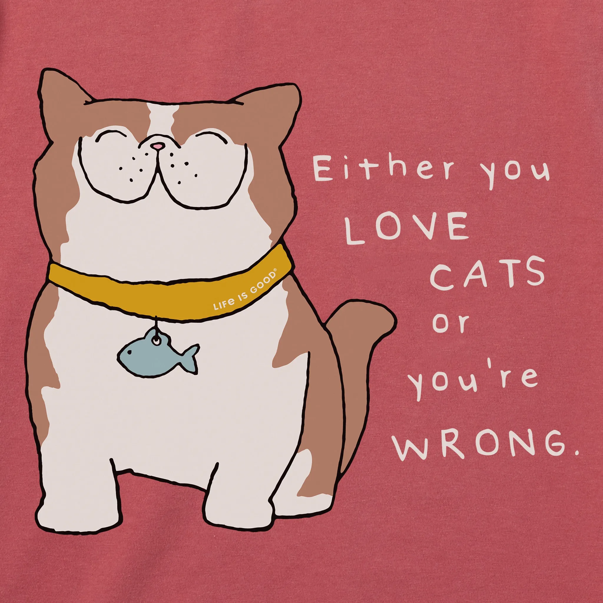 Women's Exotic Love Cats Short Sleeve Tee