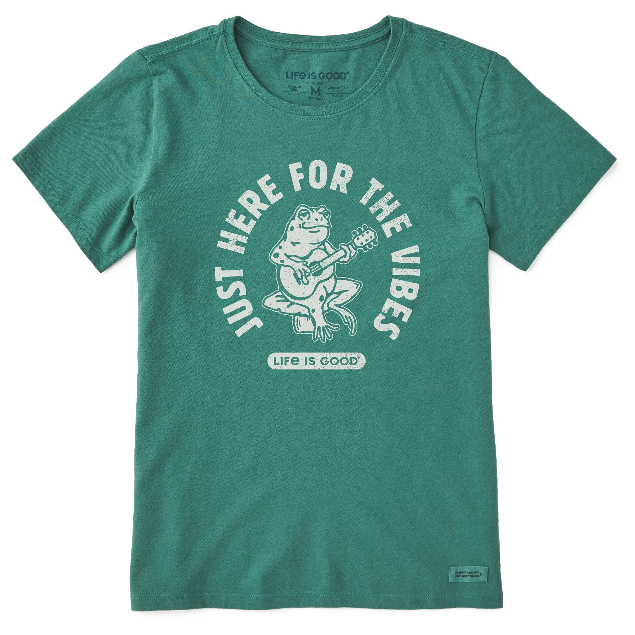 Women's Here for the Vibes Short Sleeve Crusher Tee