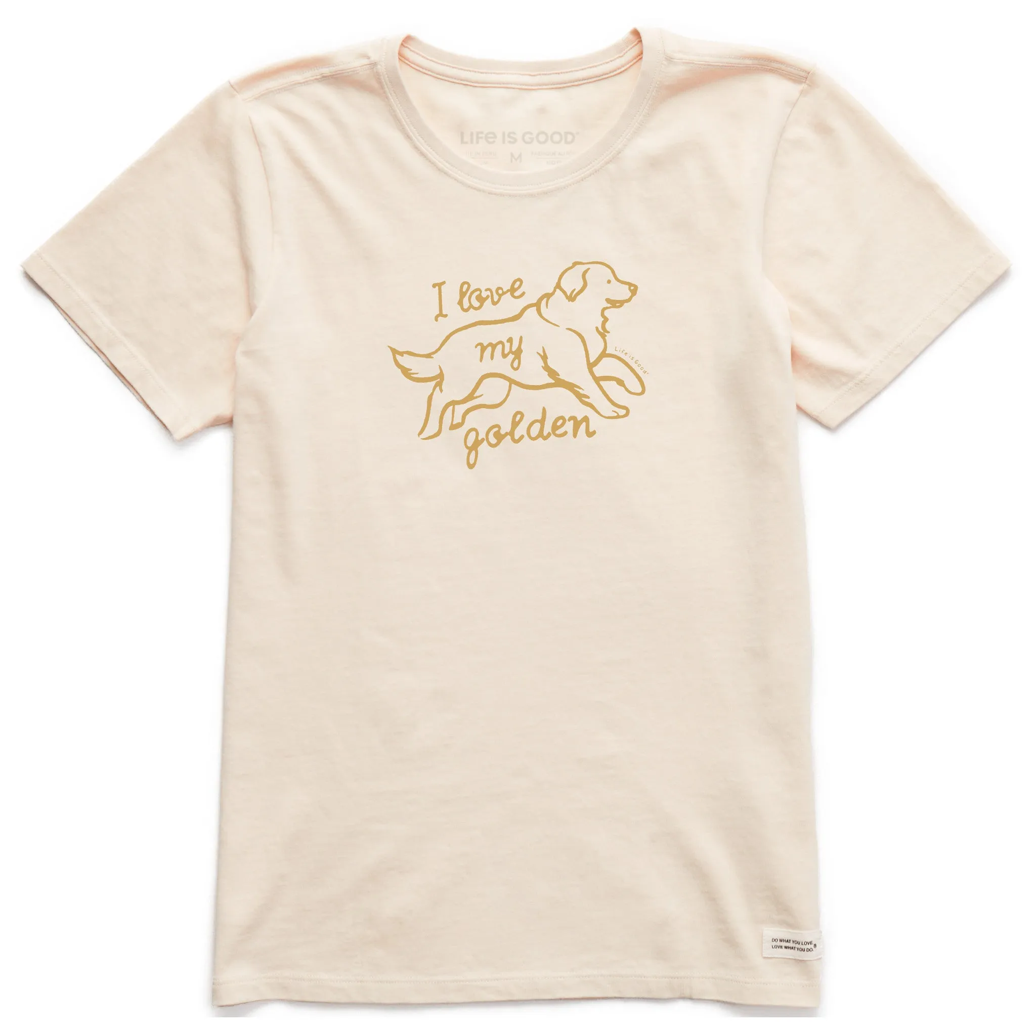 Women's I Love my Golden Short Sleeve Tee
