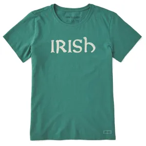 Women's Irish Short Sleeve Crusher Tee
