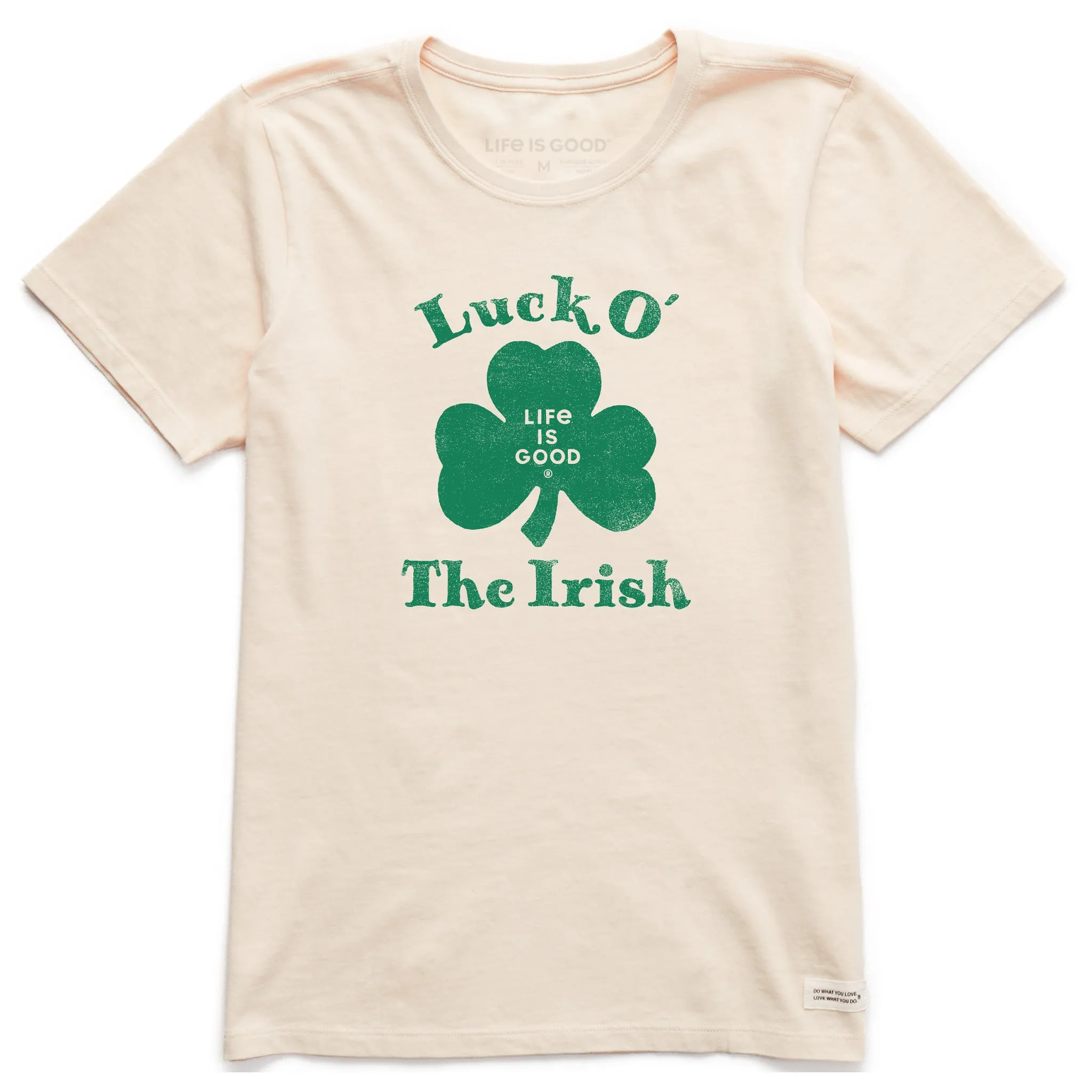 Women's Luck O' The Irish Short Sleeve Crusher Tee
