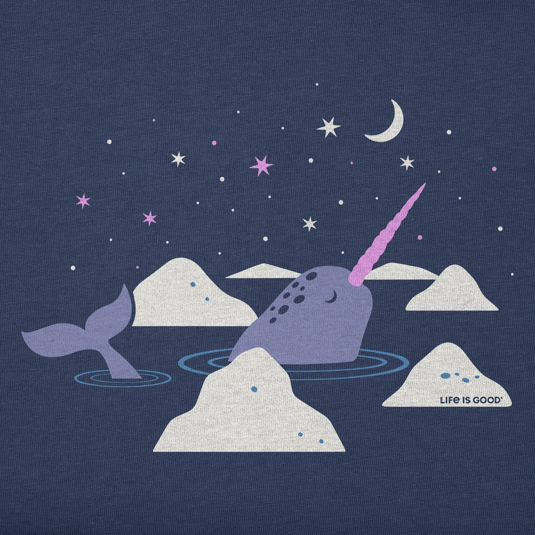 Women's Narwhal Moongaze Short Sleeve Crusher Tee
