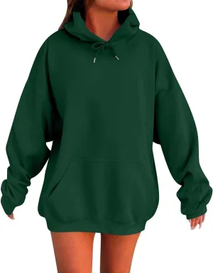 Womens Oversized Hoodies Winter Fleece Sweatshirts Pullover 2024 Fashion Tops Trendy Outfits